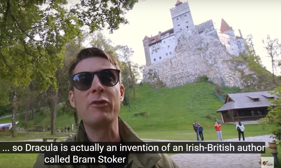 An Irish vlogger came to Transylvania to “kill” Dracula