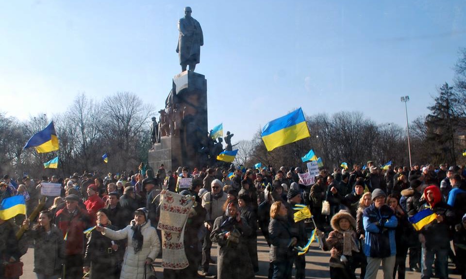 Kharkiv demostration
