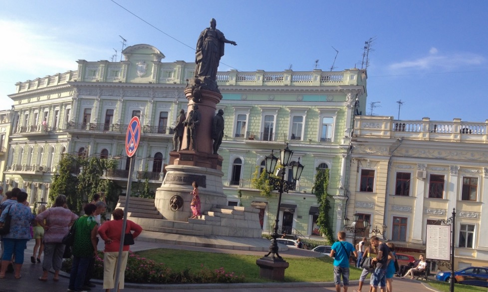 Monument to the founders of Odessa